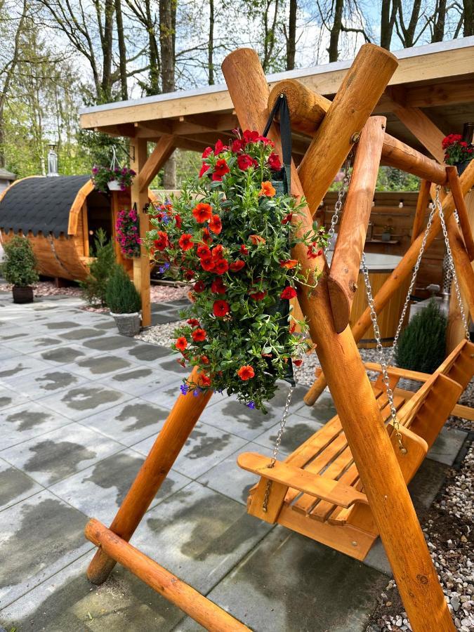 Chalet Harmony Prive Wellness Putten Esterno foto